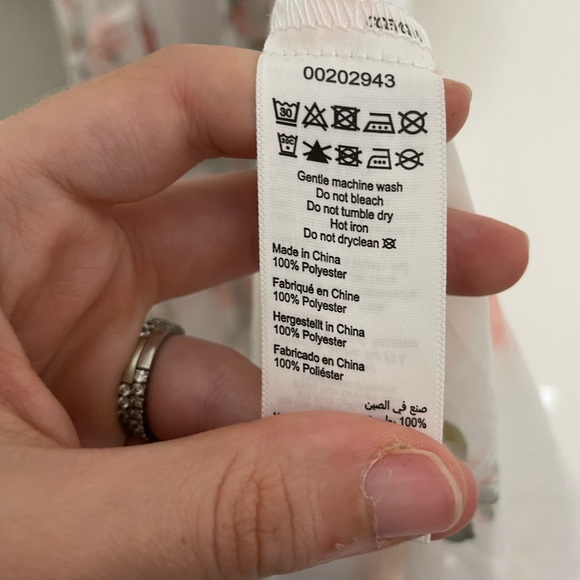 City Chic NWT Lotus Lust Maxi Wrap Dress Floral White XL/22 - Picture 3 of 8